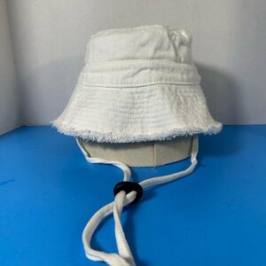 White Bucket Hat